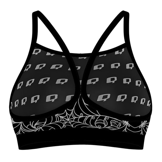 Spiderweb Temptation - Classic Sports Bikini Top