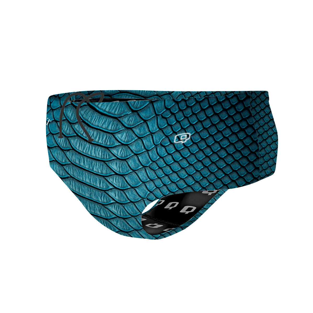 Connect Blue Snake - Classic Brief Swimsuit