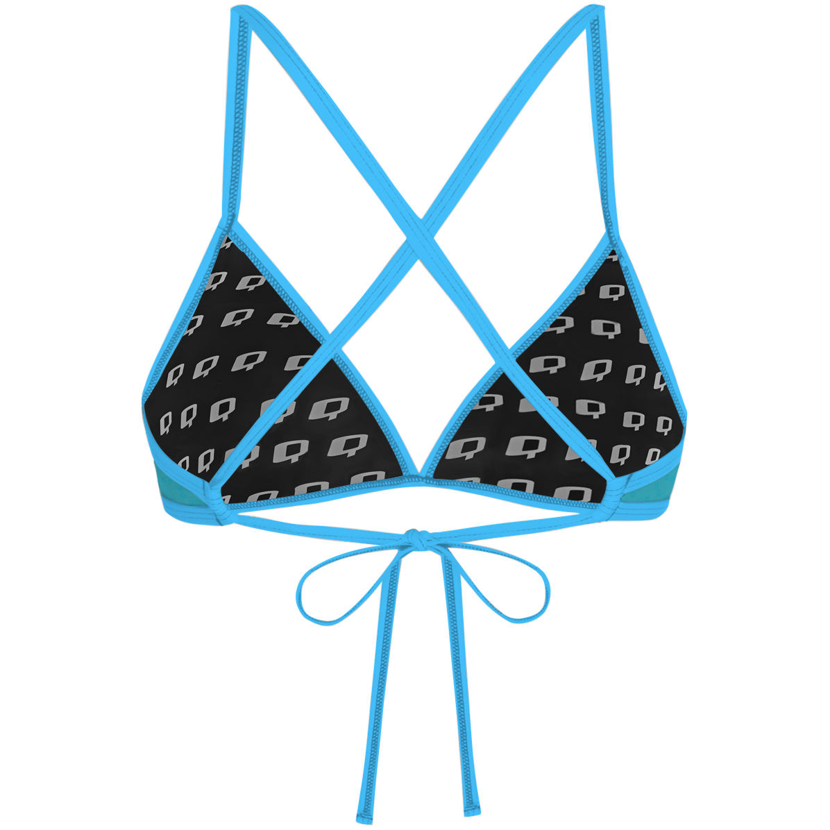 Banana palm - Tieback Bikini Top