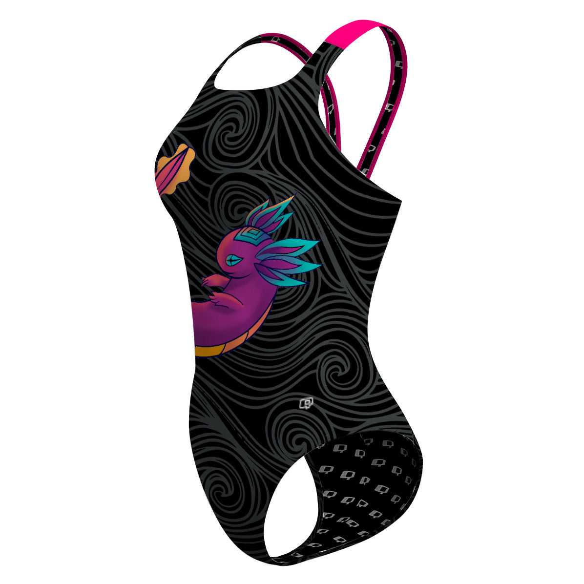 Ajolote Classic Strap Swimsuit Stock