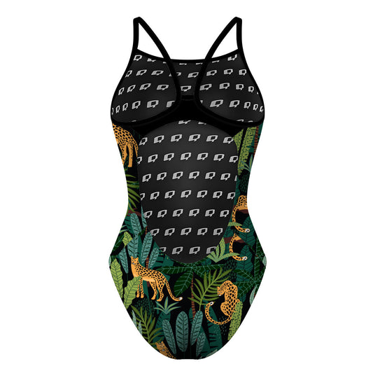 Jaguar Jungle - Skinny Strap Swimsuit