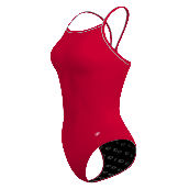 31/5/2026 - Solid Skinny Strap Swimsuit - PERSONALIZED