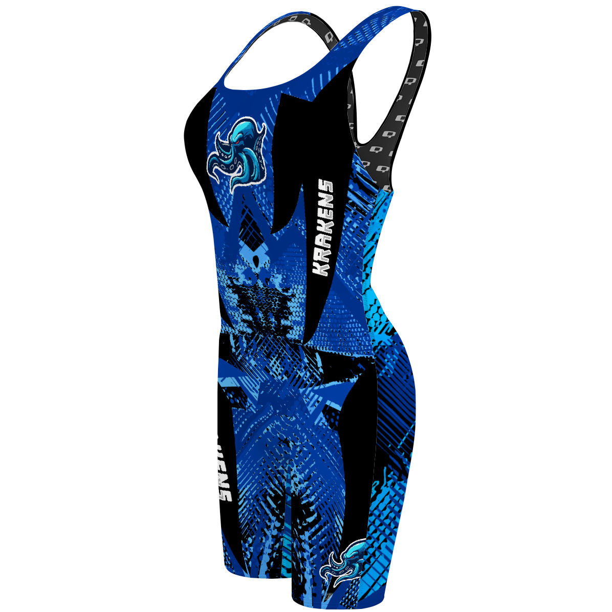 Krakens Long Knee Women Jammer 20026 - Classic Strap Long Knee Women Jammer