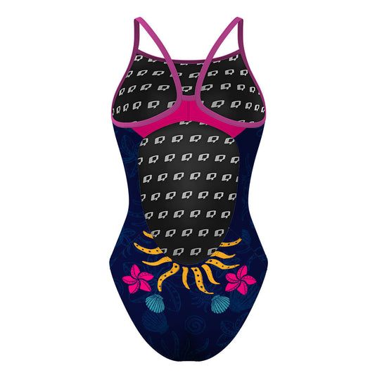 Sunflower Beach - Skinny Strap Swimsuit