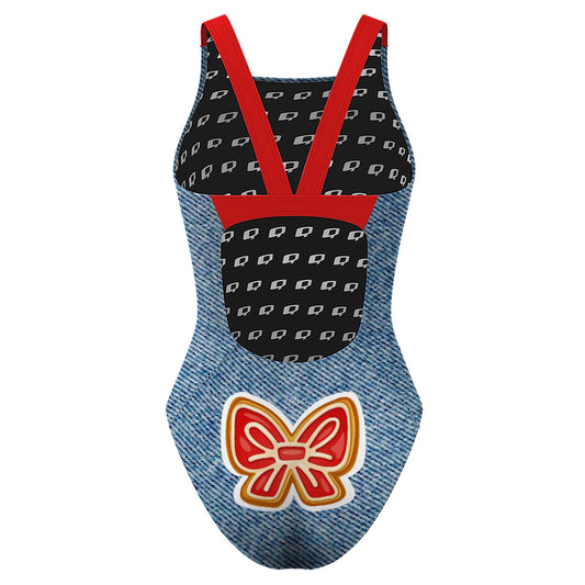 Patches - Classic Strap Swimsuit