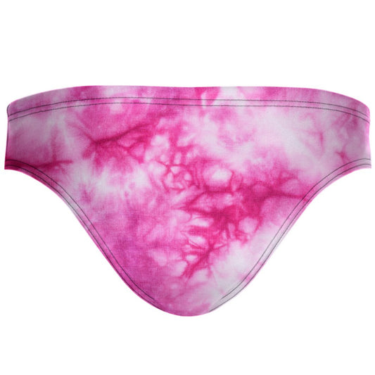 Tie Dye Pink - Bandeau Bottom