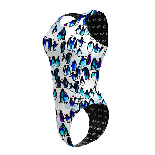 You are my Penguin - Women Waterpolo Swimsuit Cheeky Cut