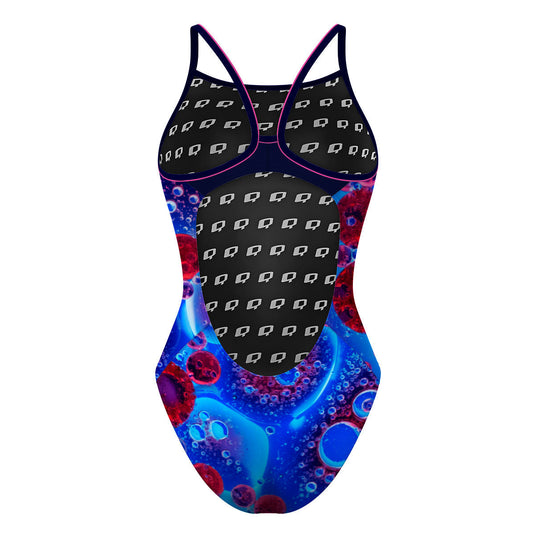 Love Bubbles - Skinny Strap Swimsuit
