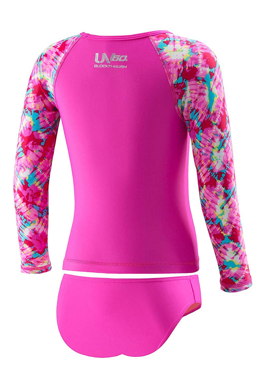 Traje de baño para niña Infinite Tie Dye Rashguard Speedo