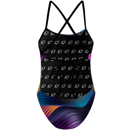 Violet Love - Tieback One Piece Swimsuit