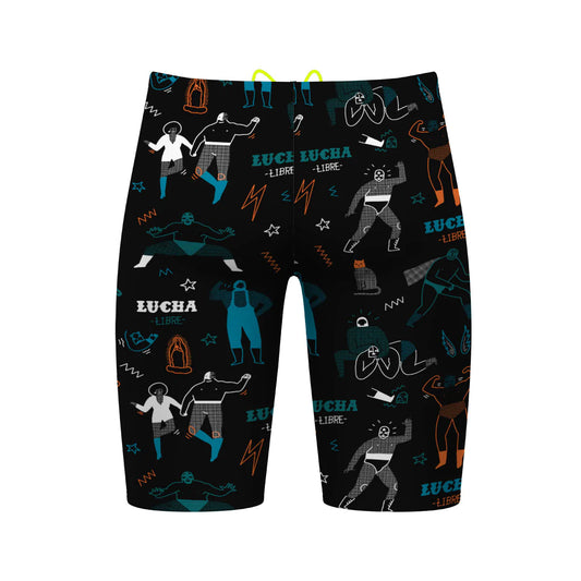 Wrestling Drawings - Jammer Swimsuit