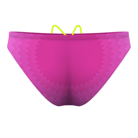 Pink Waves - Waterpolo Brief Swimsuit