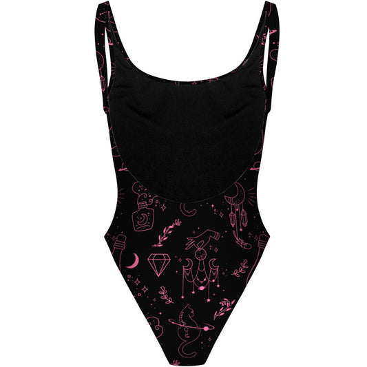 Good Witch - High Hip One Piece Swimsuit