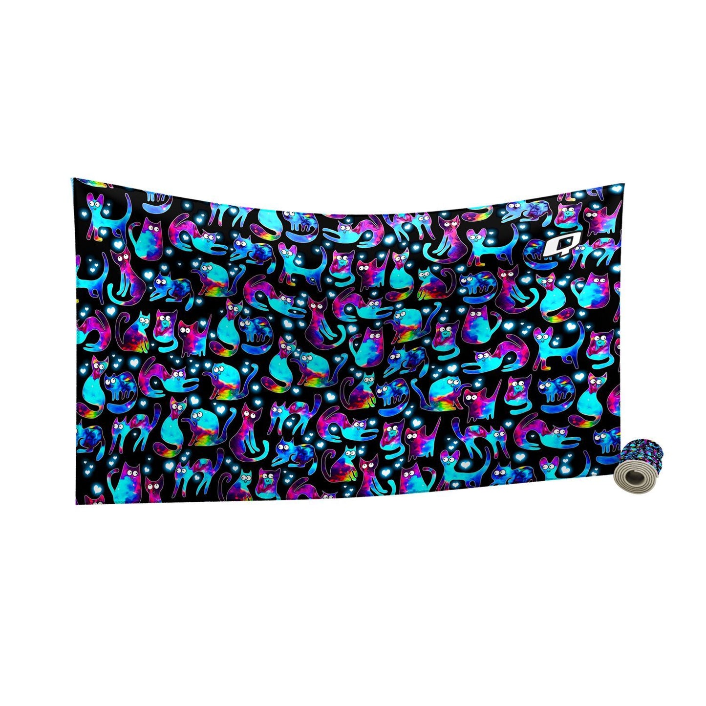 Space Kitties Quick Dry Towel