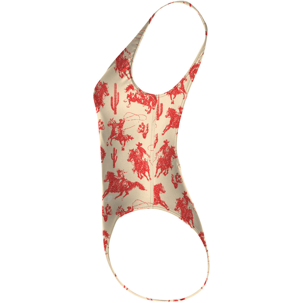 Cowboy Desert - Traje de Baño High Hip de una pieza