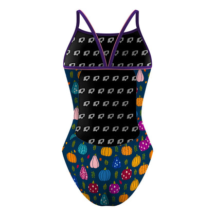 Groovy Gourds - Traje de Baño Sunback Tank