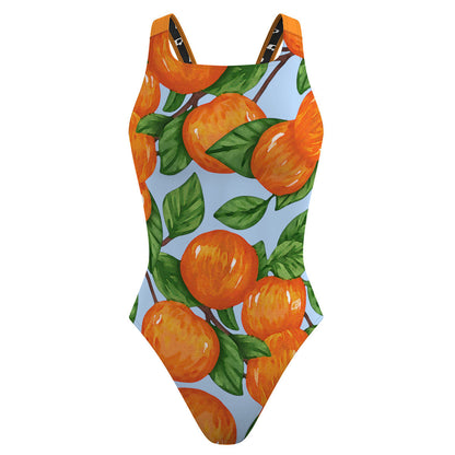 Swimming With Oranges - Traje de Baño Classic Strap