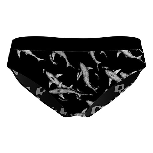 Shark Shiver - Classic Sports  Bikini Bottom