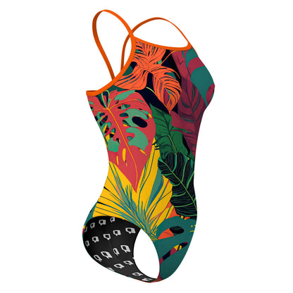 Monsteras Dream - Sunback Tank Swimsuit