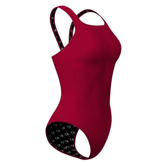 Leslie Franco - Solid Classic Strap Swimsuit - PERSONALIZED