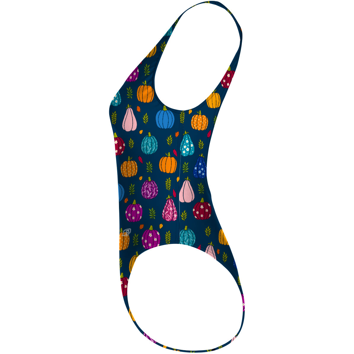 Groovy Gourds - Traje de Baño High Hip de una pieza