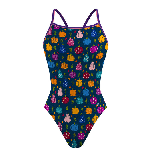 Groovy Gourds - Traje de Baño Sunback Tank