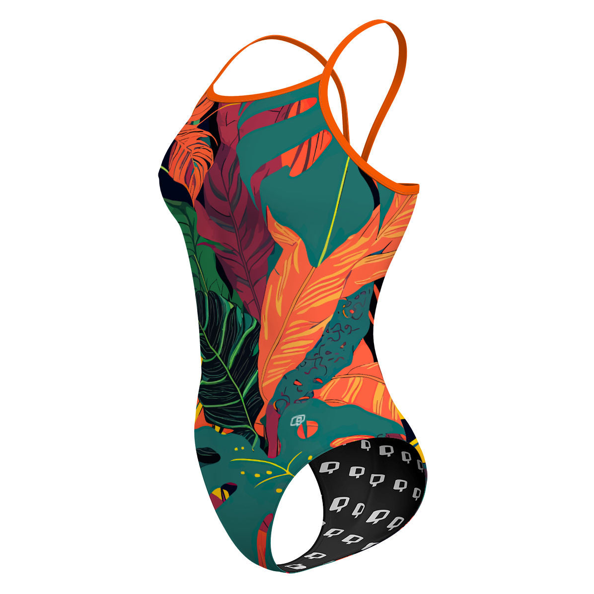 Monsteras Dream - Sunback Tank Swimsuit