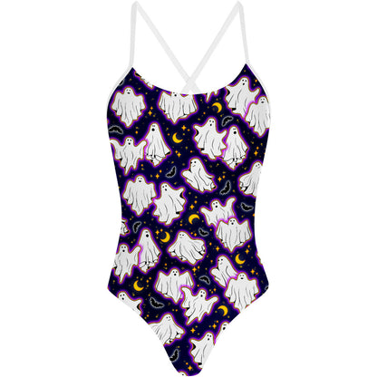 Boo-Tiful Night - Traje de Baño Tieback de Una pieza