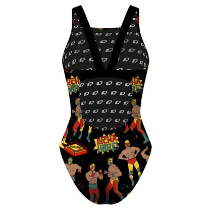Lucha Libre - Classic Strap Swimsuit
