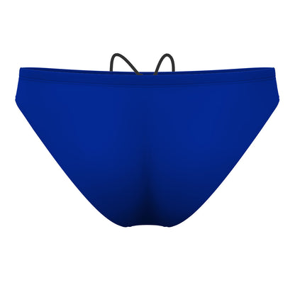 Solid Royal Blue - Solid Waterpolo Brief Swimsuit