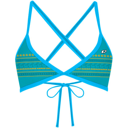 Banana palm - Tieback Bikini Top