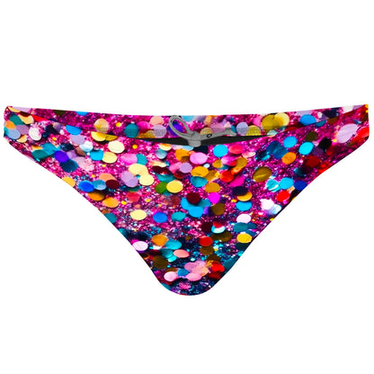Glitter Party - Tieback Bikini Bottom