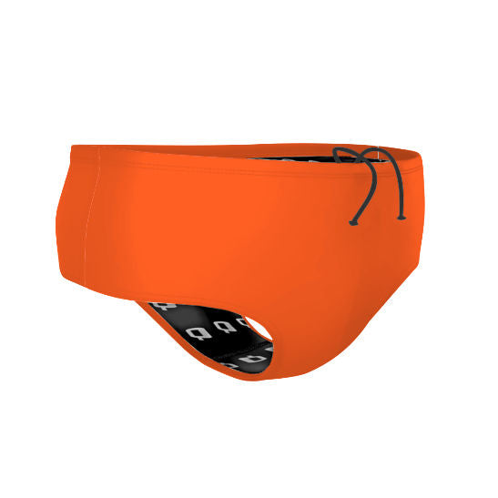 Orange - Solid Classic Brief Swimsuit