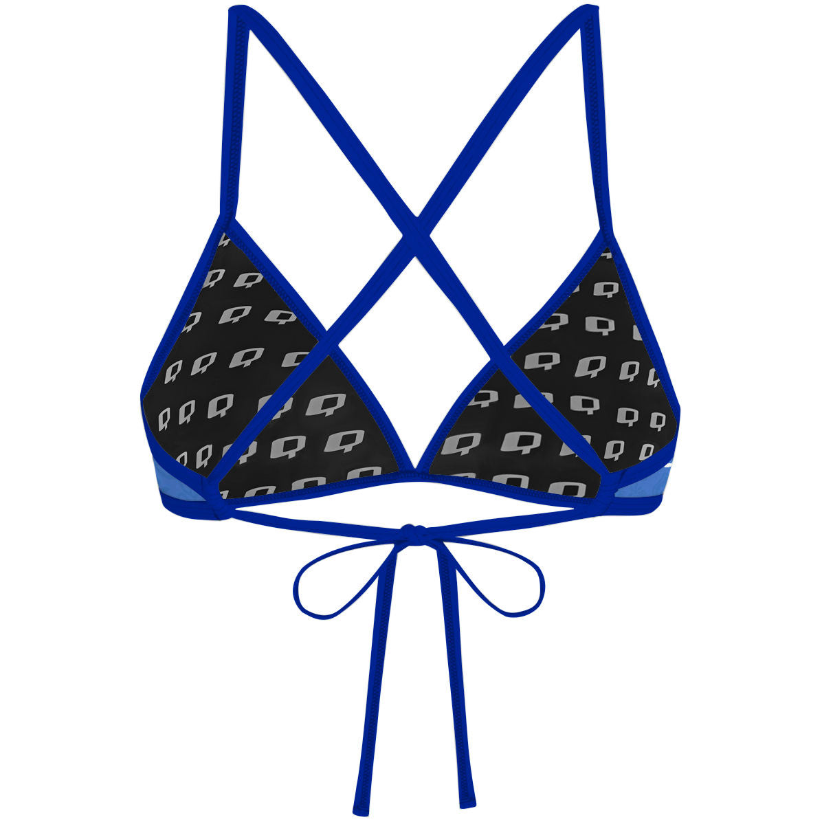 Sea flower - Tieback Bikini Top