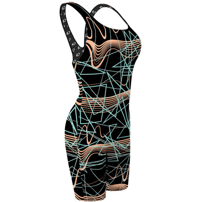 Minange - Classic Strap Long Knee Women Jammer