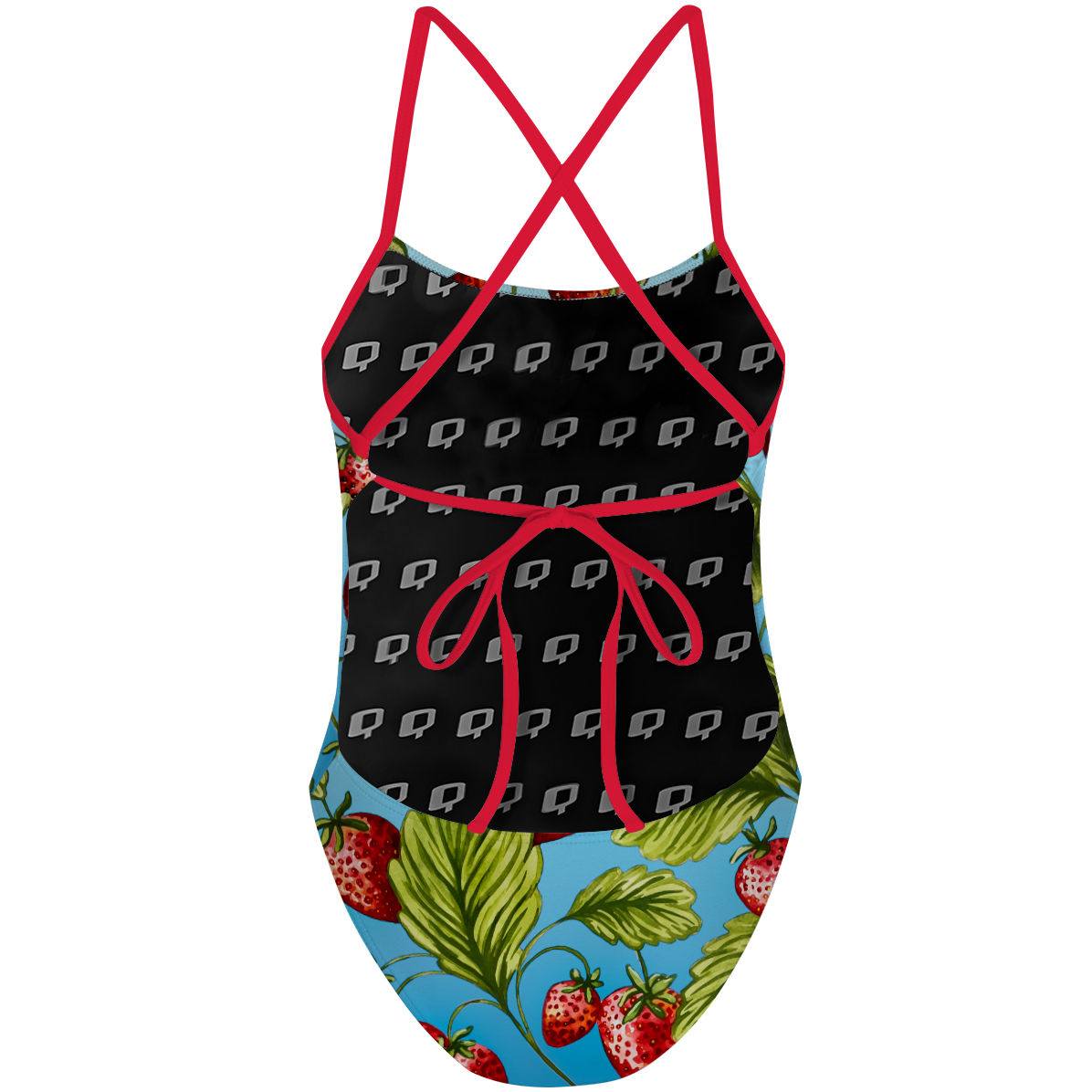 Strawberry Water - Traje de Baño Tieback de Una pieza