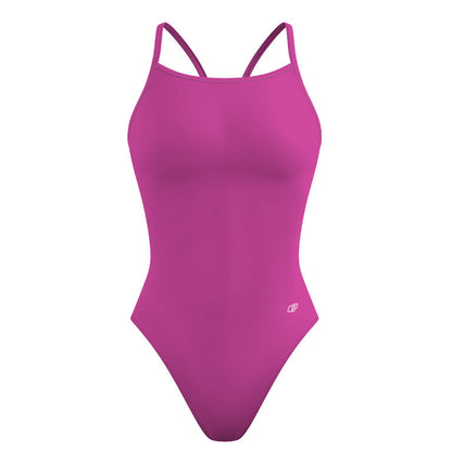ROSA SOLIDO - Solid Skinny Strap Swimsuit - PERSONALIZED