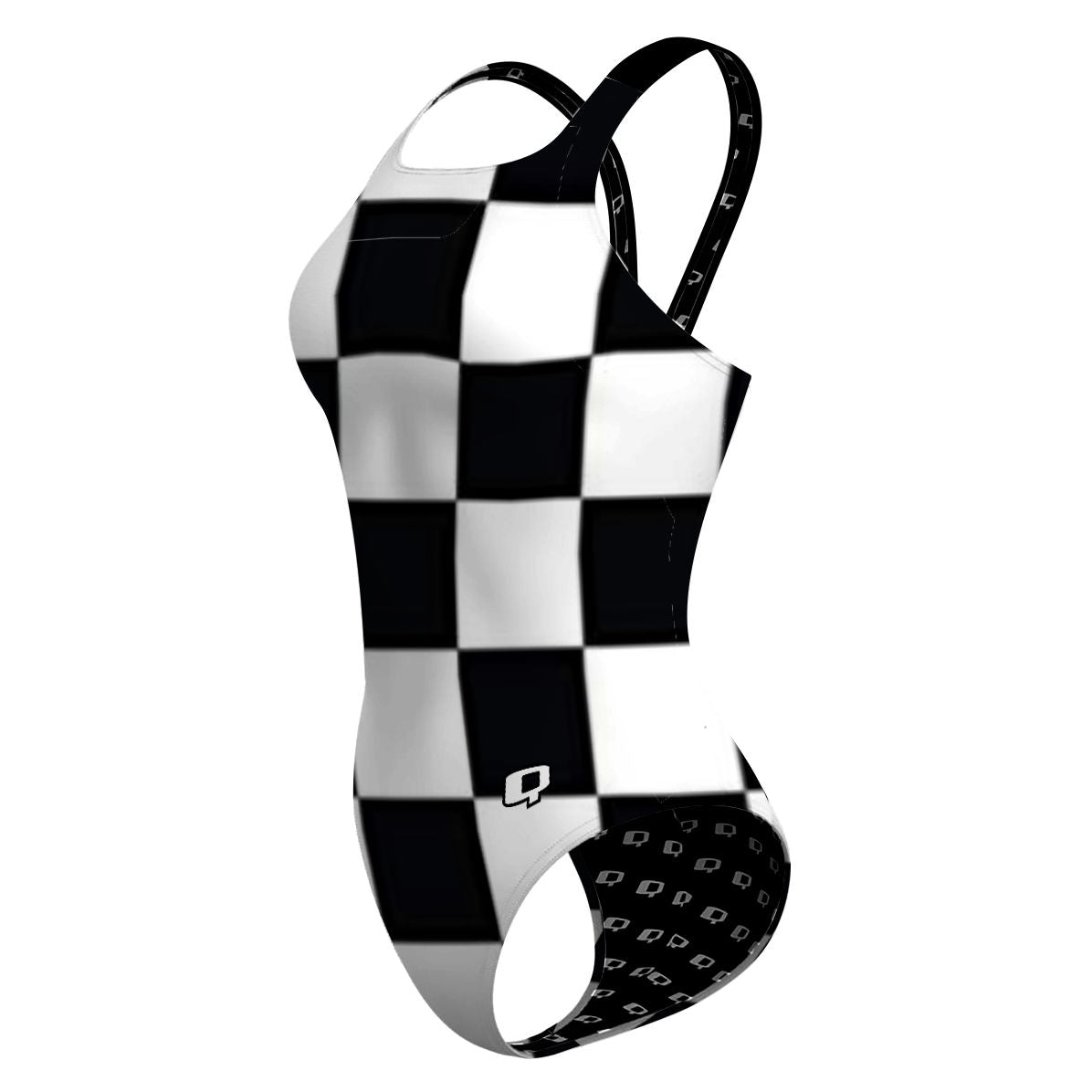 Skater Chic - Classic Strap Swimsuit