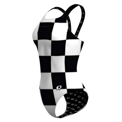 Skater Chic - Classic Strap Swimsuit