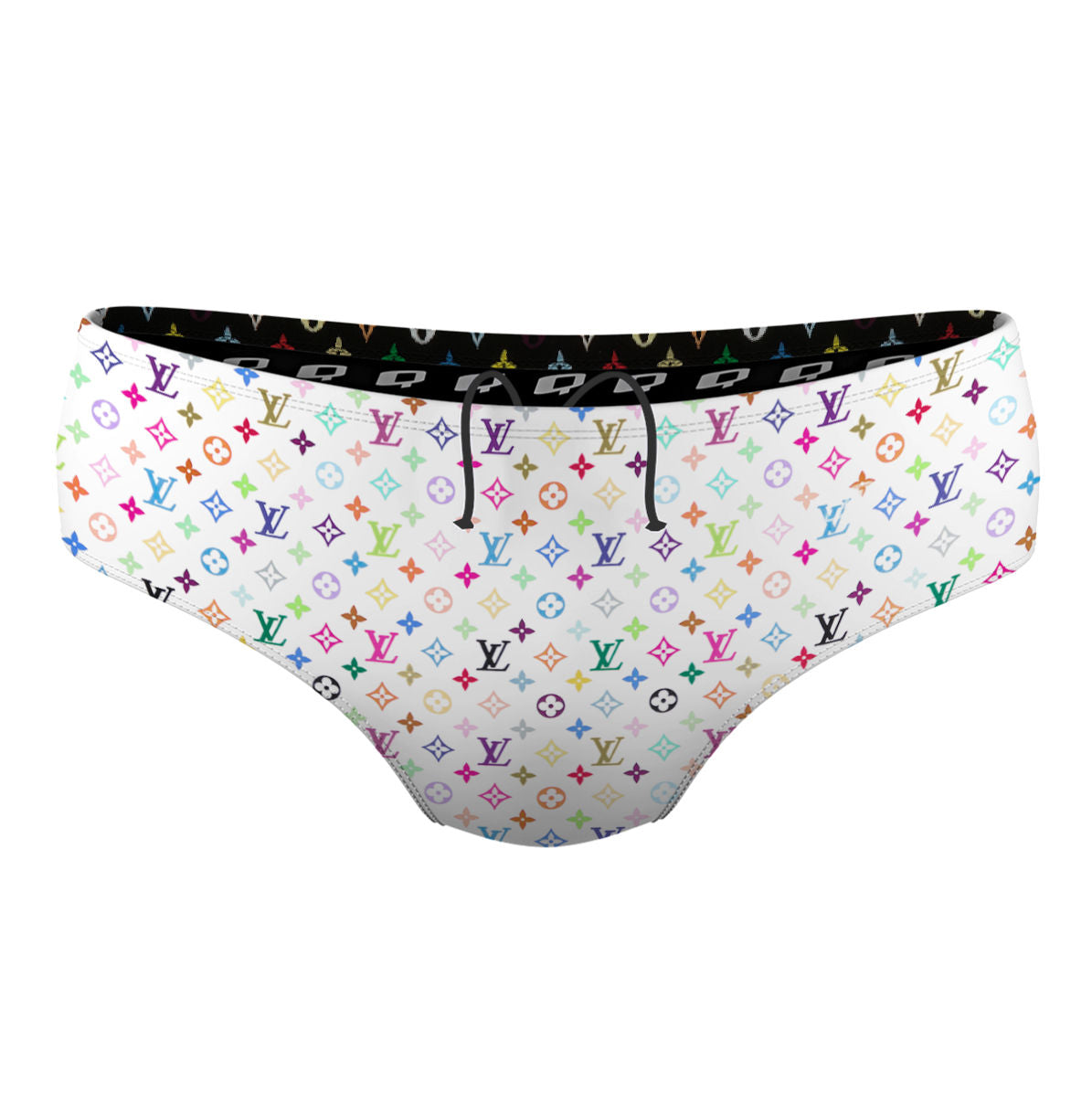 multi b&w - Classic Brief Swimsuit
