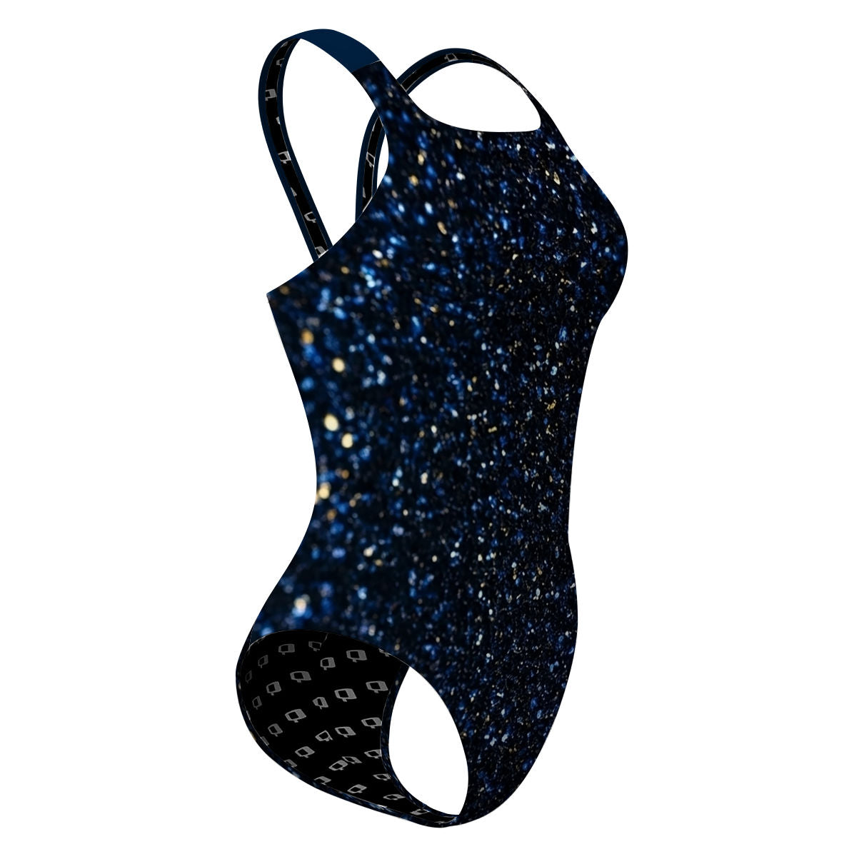 Cosmic Glitter - Classic Strap Swimsuit