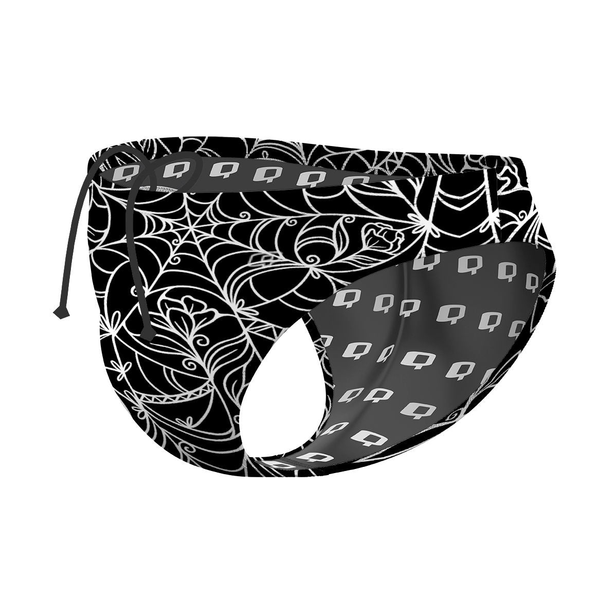 Spiderweb Temptation - Waterpolo Brief Swimsuit