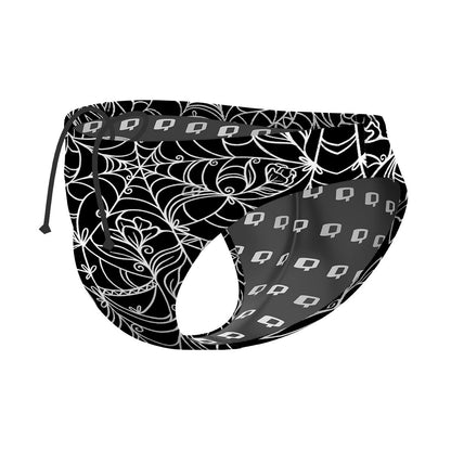 Spiderweb Temptation - Waterpolo Brief Swimsuit