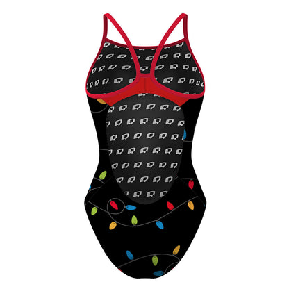 Christmas lights - Traje de baño Skinny strap