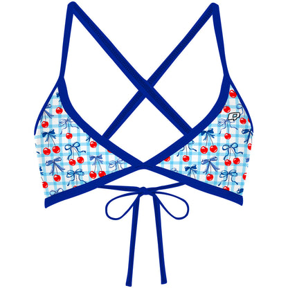 Cherry Swim - Tieback Bikini Top