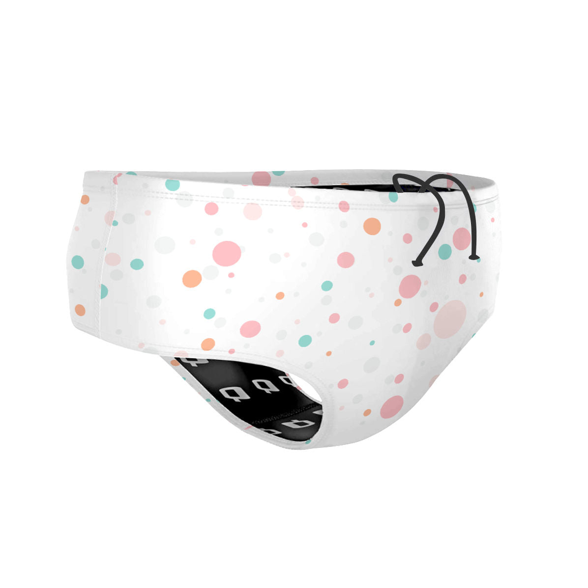 Multicolor Polka Dots - Classic Brief Swimsuit