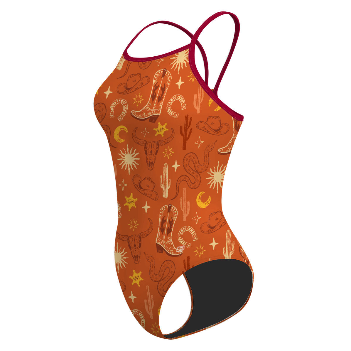 Western Sunset - Traje de baño Skinny strap