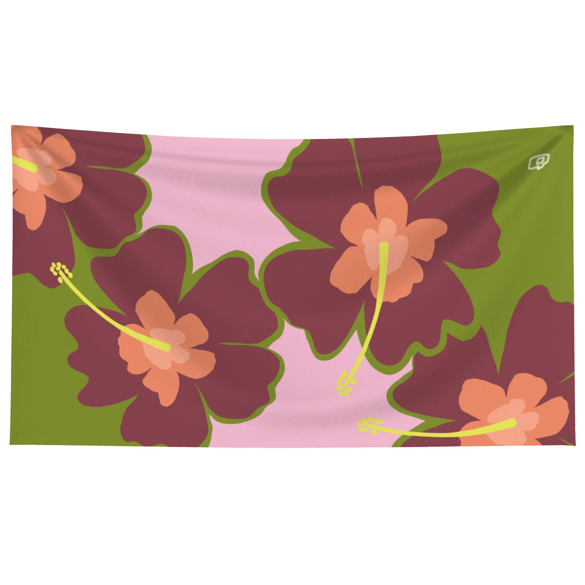 Hibiscus - Toalla de Microfibra para Natación