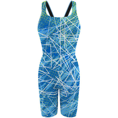 Line Blue - Traje de Baño Jammer Classic Strap a la rodilla