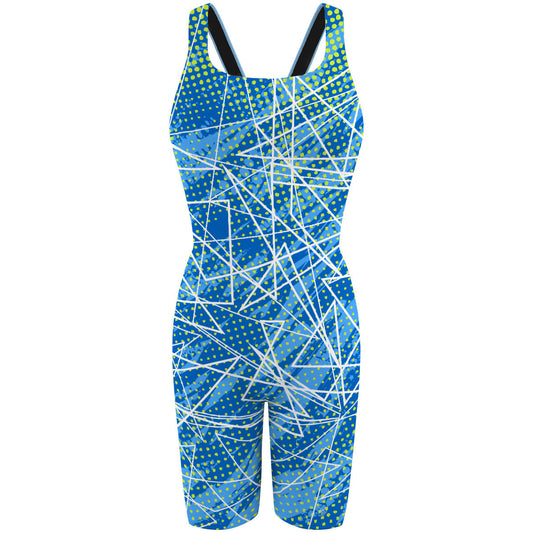 Line Blue - Traje de Baño Jammer Classic Strap a la rodilla